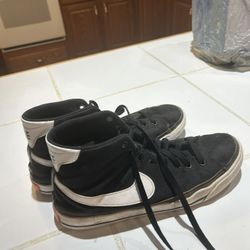 Nike Court Legacy Canvas Mid Black White - DD0162-001 Men's Size 9