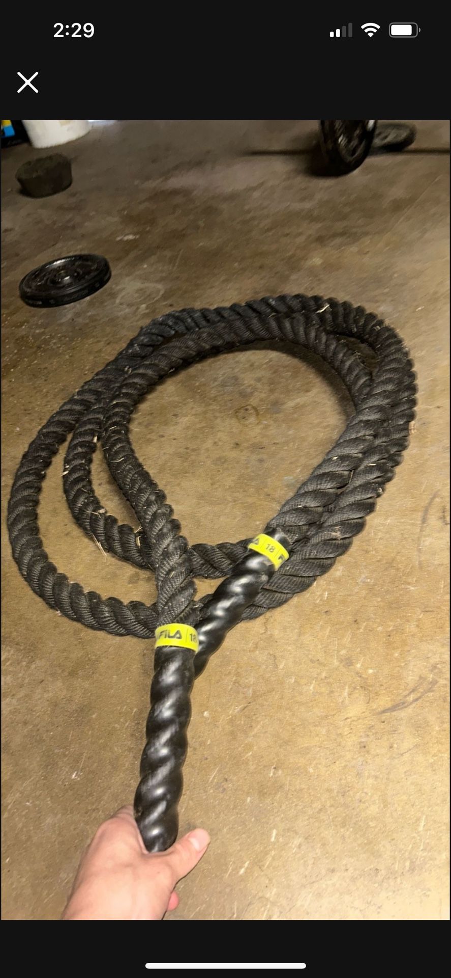 18 Lb Battle Rope