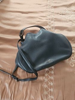 Coach Black Leather Purse