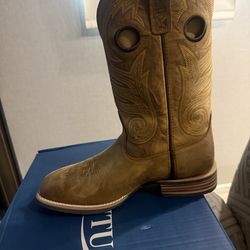 botas vaqueras de piel