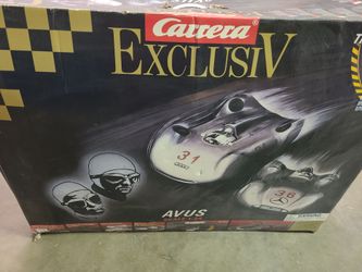 Carrera Exclusiv Avus 1/24 Slot Car Set With Box 20310