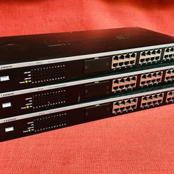 3-Cisco Linksys 24-Port 10/100 Ethernet Switch EF3124 v2(2) EtherFast Rackmountable