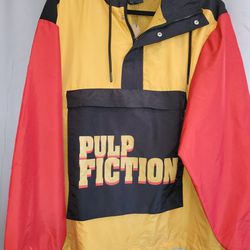 Pulp Fiction Windbreaker Jacket By DUMBGOOD, Size M 