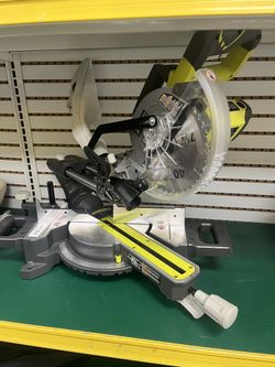 Ryobi 7-1/4” Compound Sliding Miter Saw 10 Amp Electric