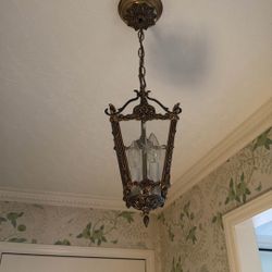French Antique Brass Latern