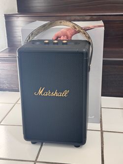 Marshall Tufton Portable Bluetooth Speaker Like New!!