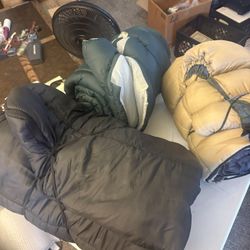 3 Large Sleeping Bags