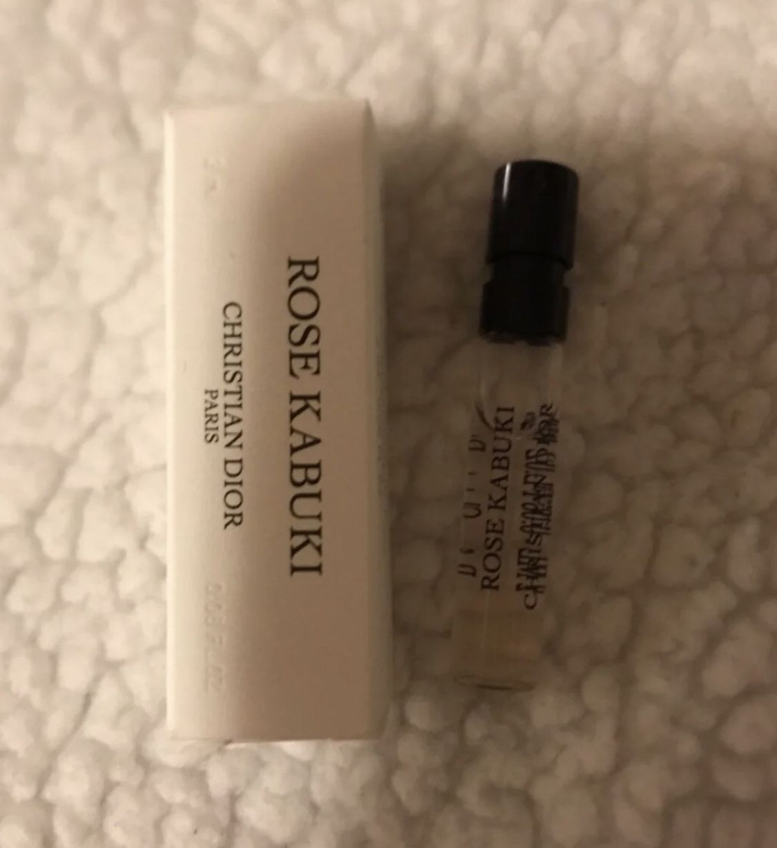Dior rose kabuki perfume Sample New