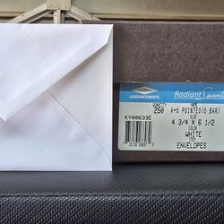 Paramount Announcement A-6 Envelope