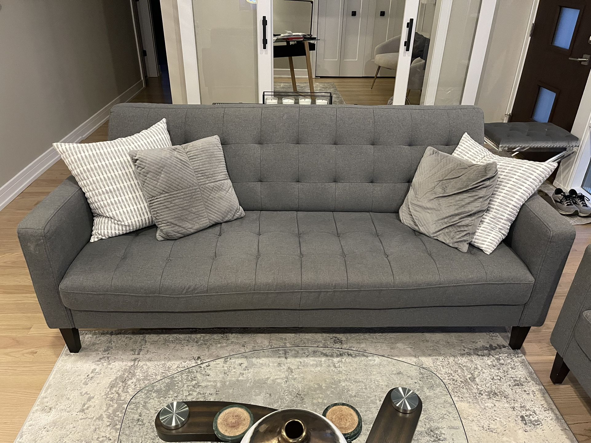 Dania Laura Furniture Gray For Sale
