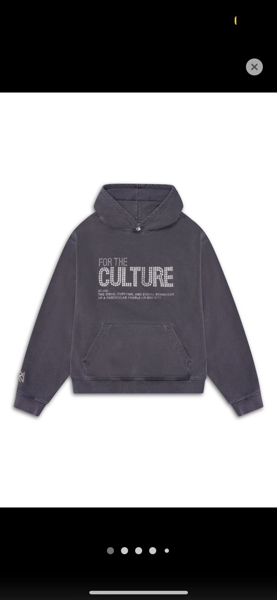 Authentic For The Culture Hoodie - Size M