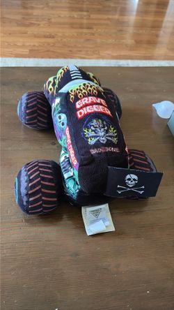 Grave Digger Monster Jam Pillow