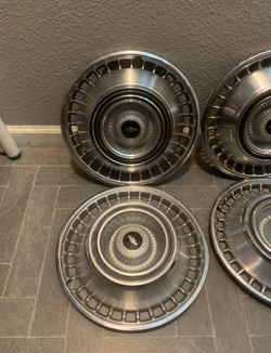64 Impala Hub Caps Wheel Covers OEM