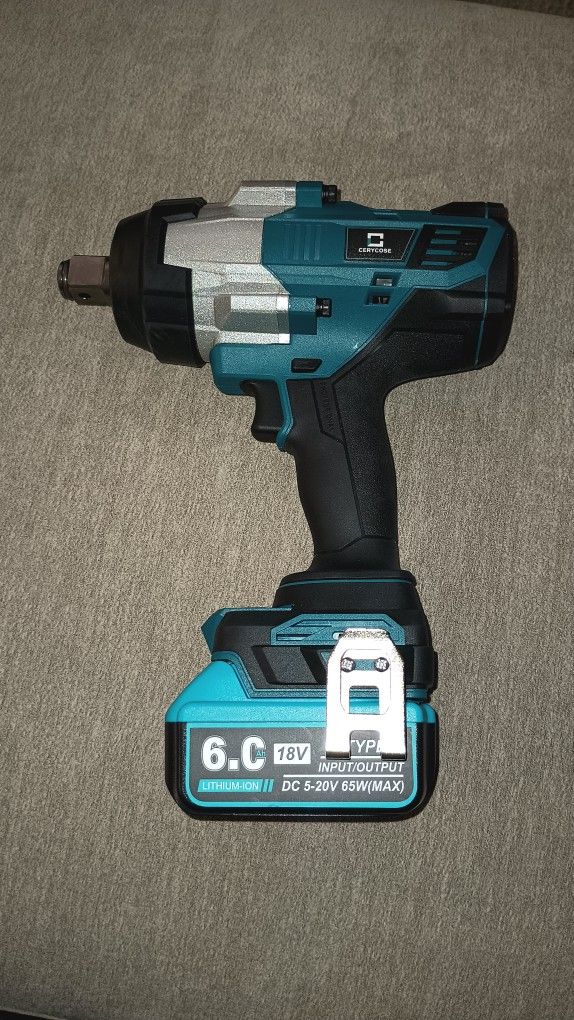 3/4" Impact Wrench, Battery Powered