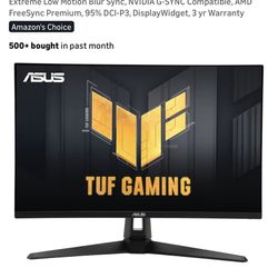 4k 160hz Asus TUf Monitor 