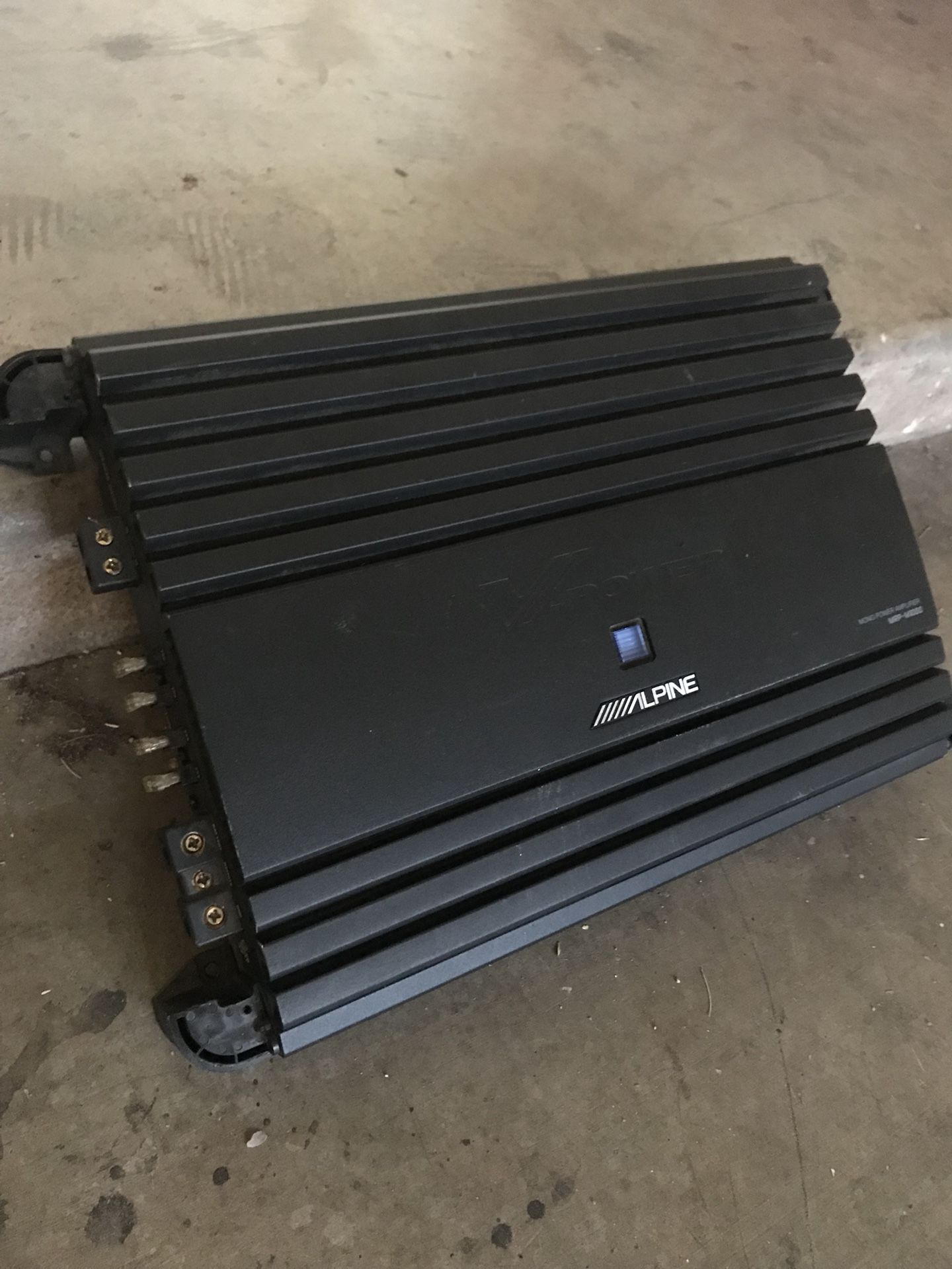 Sub Mono Amp-ALPINE MRP M1000-1000 Watts
