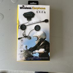 Wireless Earphones For Motorcycle 
