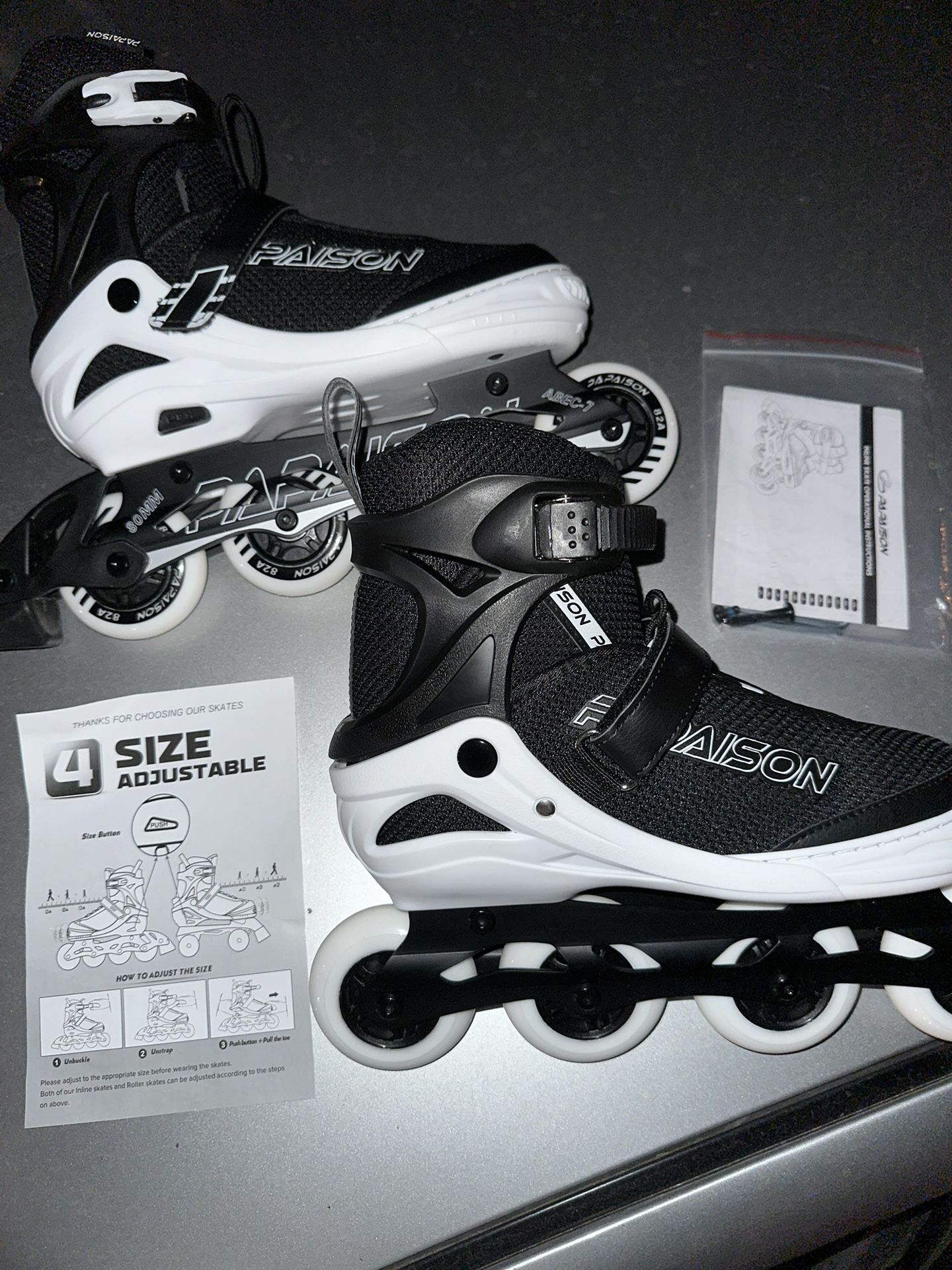 PAPAISON SPORTS Adjustable lnline Skates