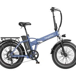 Mars 2.0 20" x 4" fat tire e-bike folding design
