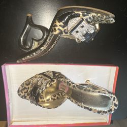 Heart Shaped Heeled Shoes