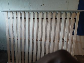 Queen size bed frame no mattress