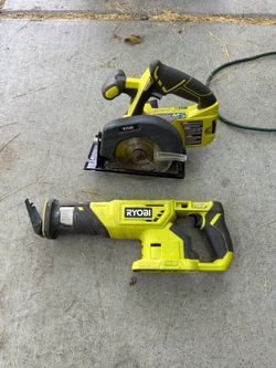 Ryobi Circular Saw and Reciprocating Saw