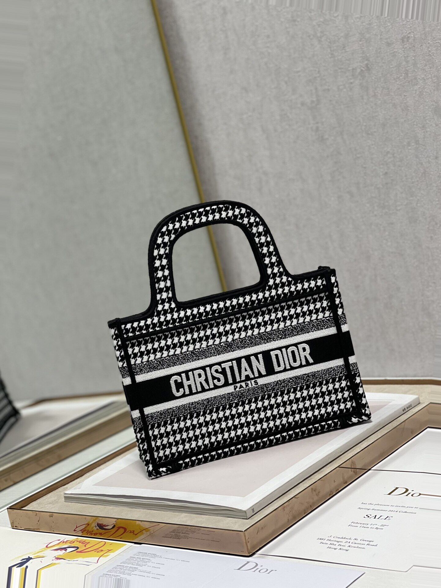 Dior Mini Dior Book Tote Bags 6 2  