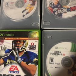 Xbox/ Xbox 360 Sports Games 