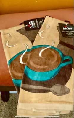 2 KITCHEN TOWELS, ALL CLAD (SALE)