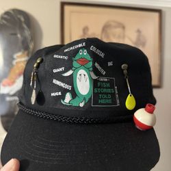 Vintage Fishing Hat 