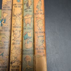 Vintage 1974 Dr. Seuss Storytime Set