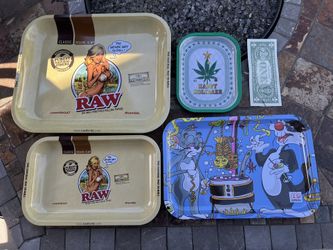 Rolling Trays NEW - 4 Total