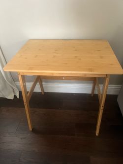 Bamboo Desk $15