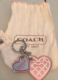 Coach ~ Coach Poppy Heart Charm