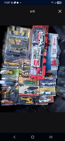Whole tub full of collectible diecast