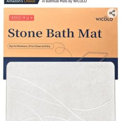 STONE BATH MAT