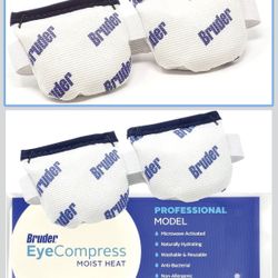 NEW Moist Heat Eye Compress | Microwave Activated | Fast Acting and Effective Relief for Dry Eye