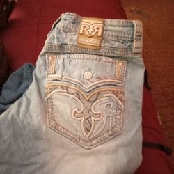 ROCK REVIVAL MENS JEANS