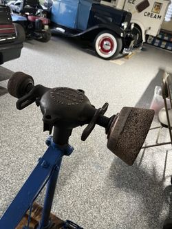 Vintage Luther Sandstone Sharpener Machine 