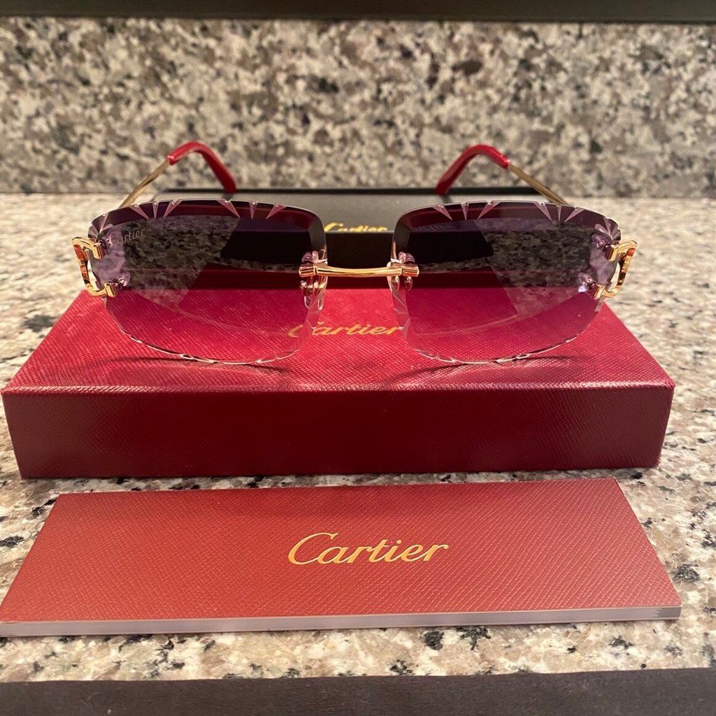 Cartier Gray Spec - Brand New With Box And Papers