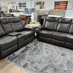 2 Piece Reclining Sofas And Loveseat For $700 OFF Huge Summer Sale Don’t Miss 