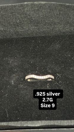 925 Silver Diamond Ring