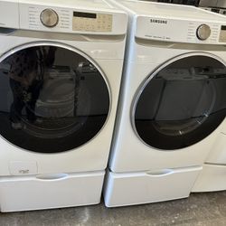 Samsung Front Load Washer And Dryer Set 