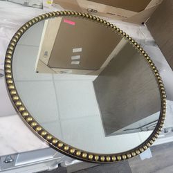 Round Decorative Mirror H 23.5 x W 23.5