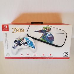 Legend of Zelda Enhanced Wired Controller Works With OLED &1&2nd Generation & Slim Case Fits All  Nintendo Switches New&Sealed Available Today