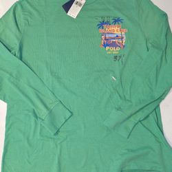 New men's polo Large Long SleeveShirt