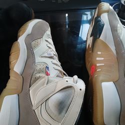 10 And A Half Jordan's And NBA Timberlands 