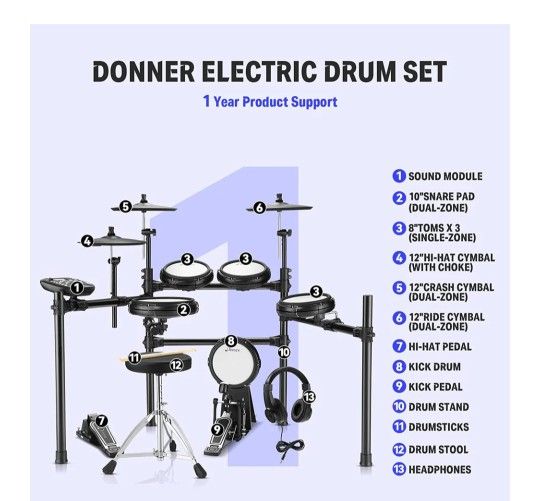DOONER DED-400 DIGITAL DRUM KIT