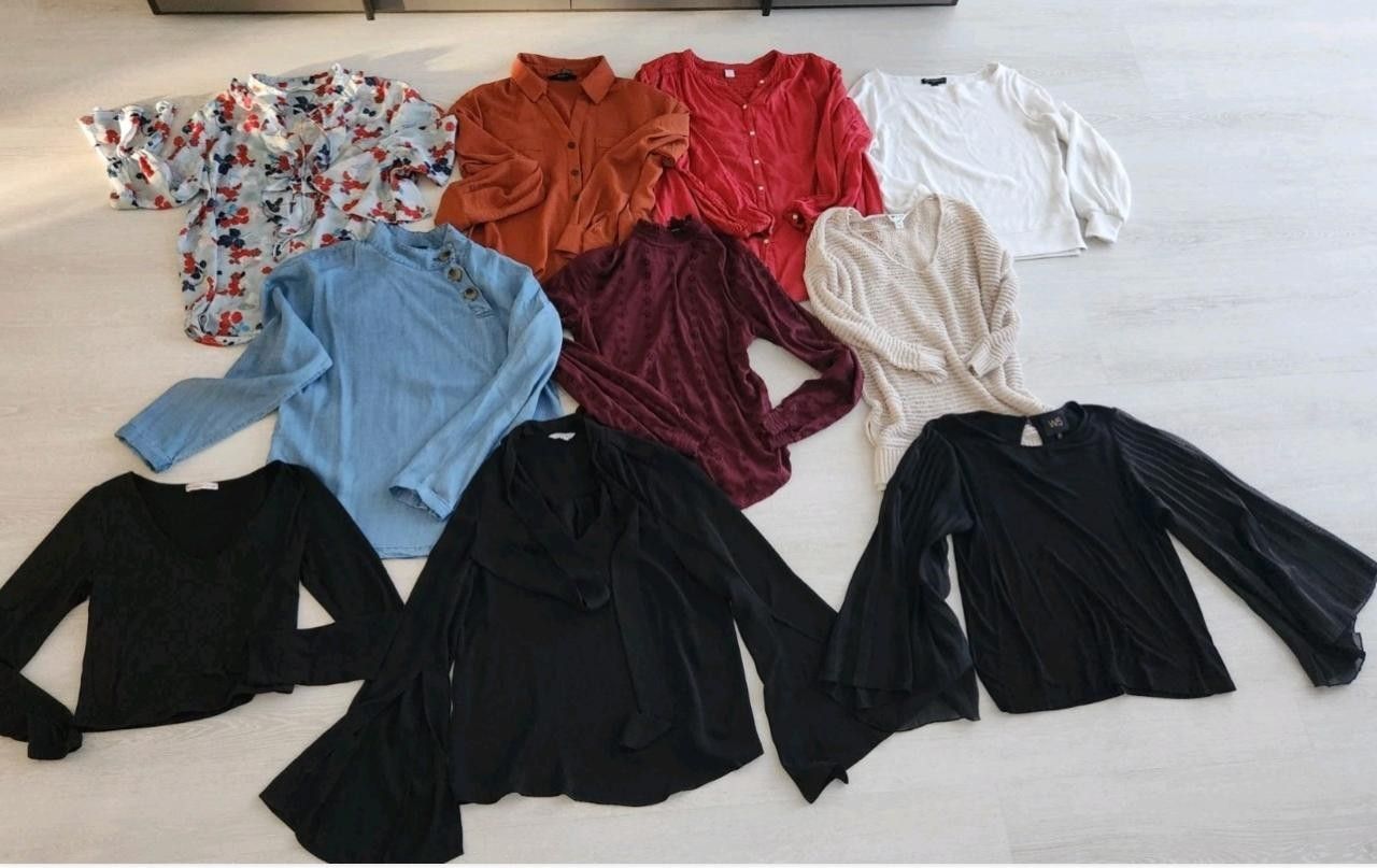 Women Clothing Lot - Tops, Shorts, Pants, Pajama, Jacket