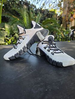Under Armour White and Black Training Sneakers